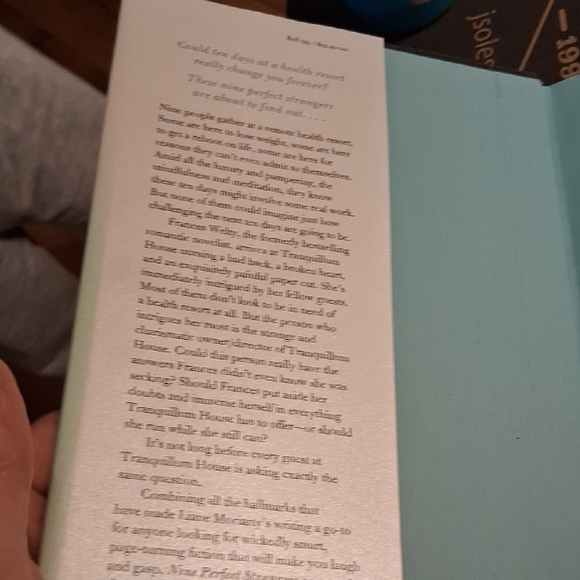 Nine Perfect Strangers Hardcover - Mint Green Cover - Picture 3 of 8